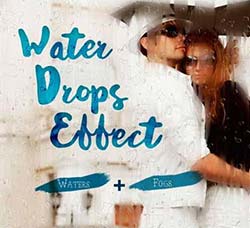 极品PS动作－雨后窗景：Water Drops Effect Photoshop Actions